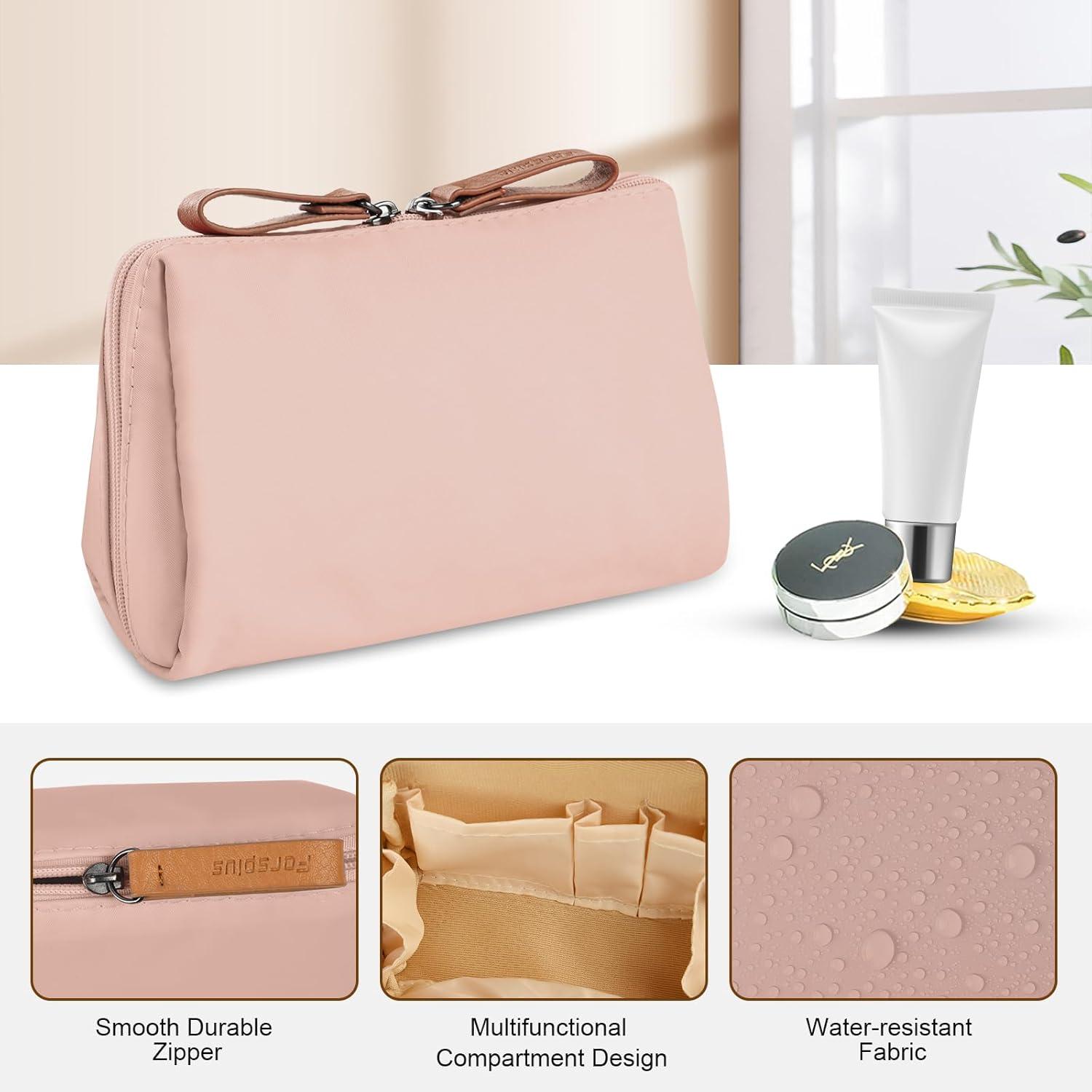 Kosmetiktasche mit Trennwand und