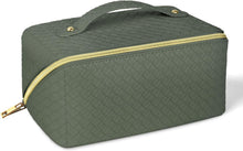 Kosmetiktasche PU Leder Reise Make-up Organizer Große Kapazität
