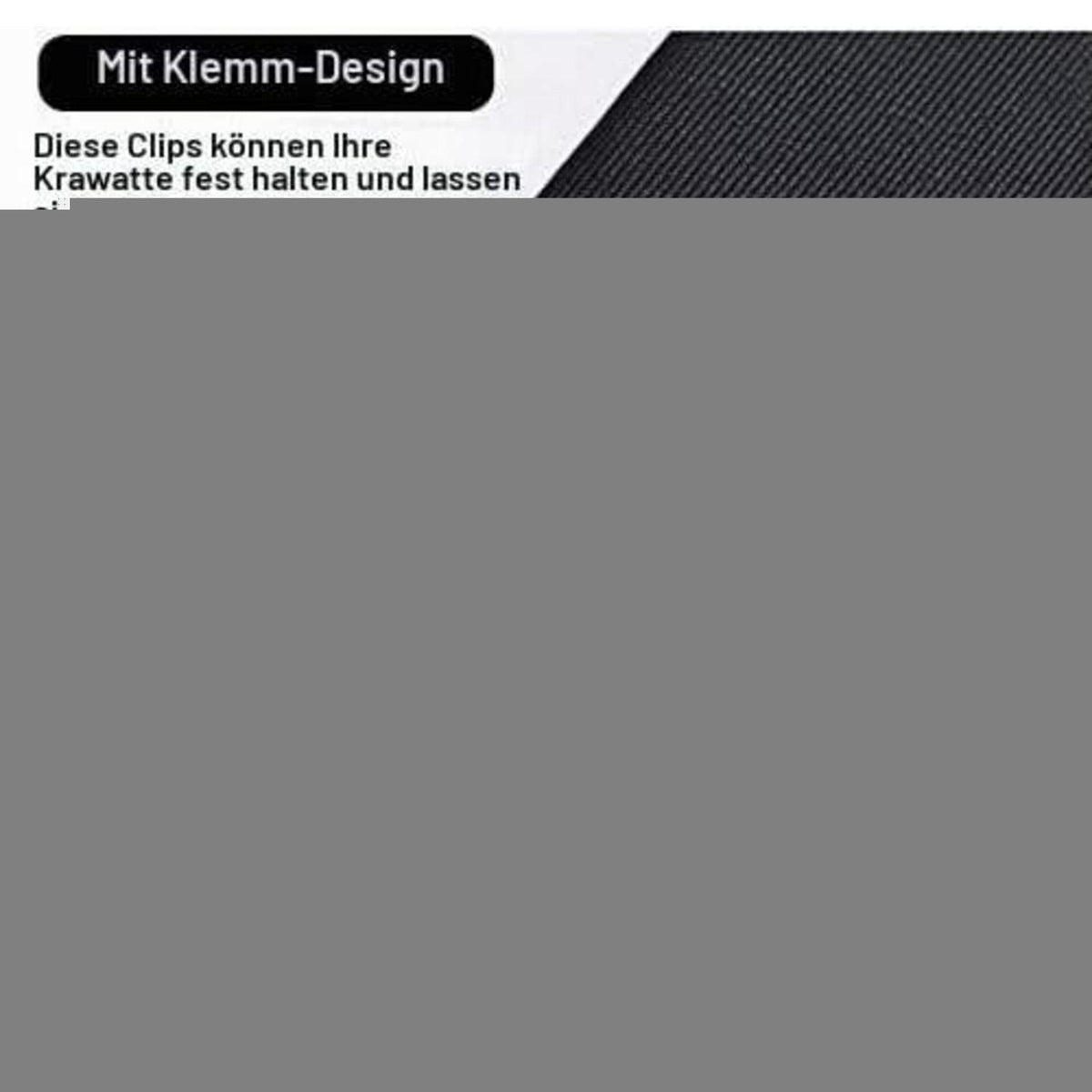 2x Krawattenklammer Set Herren – Silber & Gold | Geschenkidee