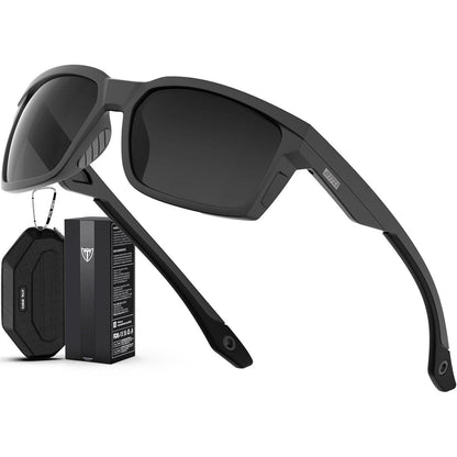 ATTCL Herren Polarisierte Sportsonnenbrille TR90 Rahmen