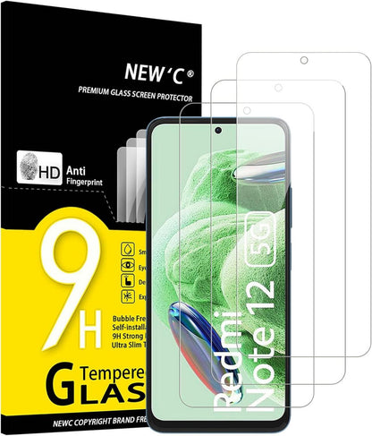 Schutzglas Xiaomi Redmi Note 12 5G/4G 3er Pack 9H Ultra-klar