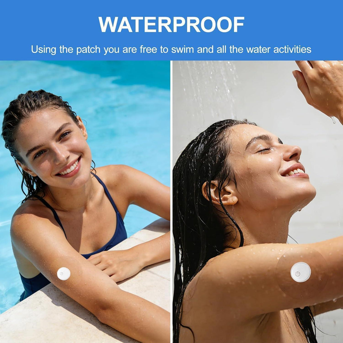 Libre 3 Pflaster | 55 Stück | Sport & Wasserfest