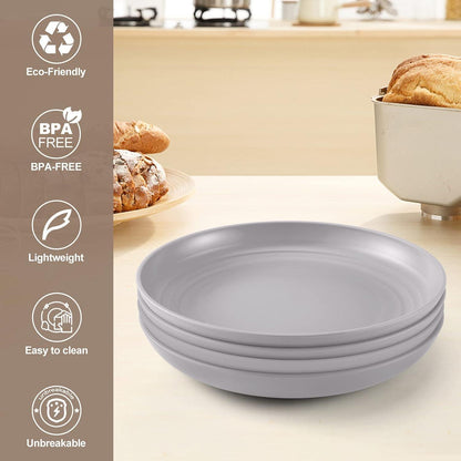 Odoland 23cm tiefe Speiseteller Set