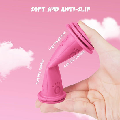 Fahrradgriffe Kinder 22mm – Rosa, Sicherheits-Gummi Grips