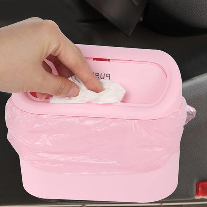 Auto Mülleimer mit Deckel & Müllsäcken – Klein, Praktisch & Wasserfest