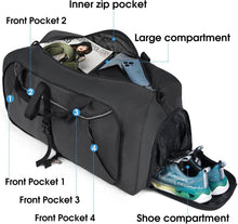 Faltbare Reisetasche 100L mit Schuhfach für Herren
