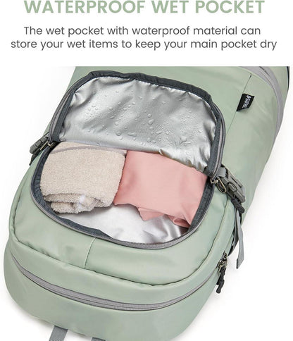 Leichter G4Free 35L Sportrucksack mit Schuh- und Nassfach