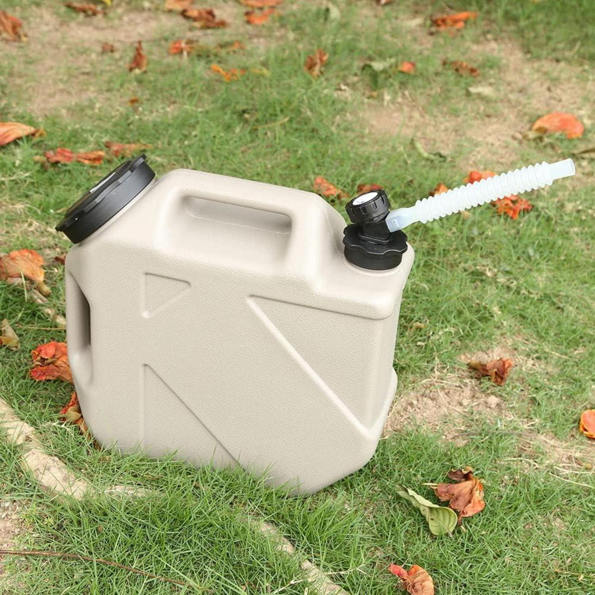 Tragbarer Wasserkanister mit Hahn und Griff, BPA-frei 10L Transparent