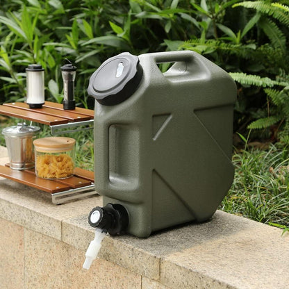 Wasserkanister mit Hahn 10L BPA-frei Trinkwasserkanister