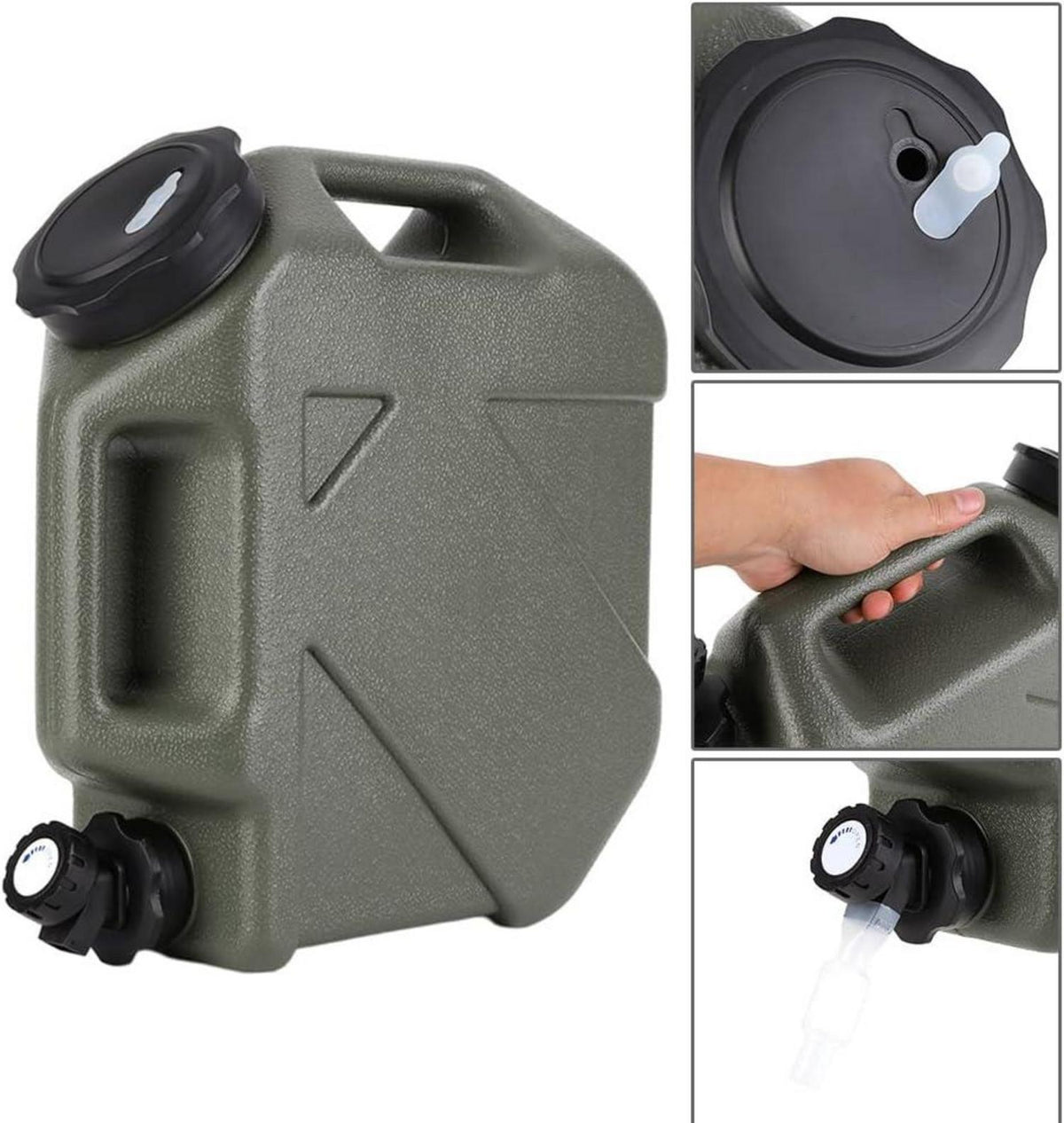 Wasserkanister Trinkwasser BPA-frei Camping Tragbarer Wassertank 10L