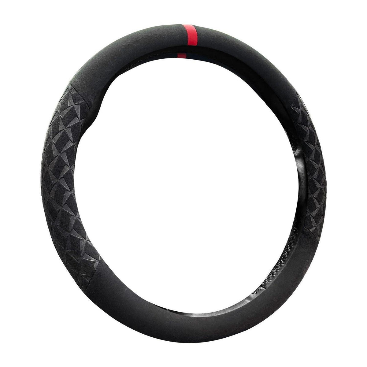 Lenkradbezug Auto Schwarz, 37-38cm, Sportlich & Komfortabel