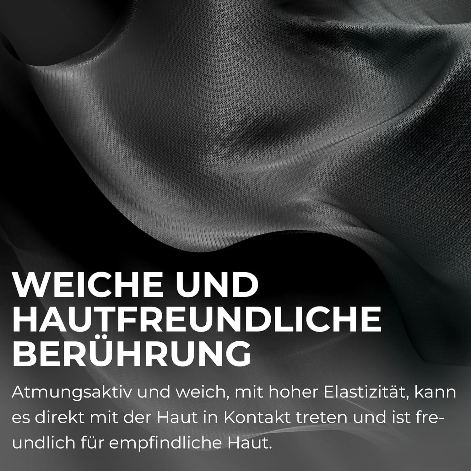 Dowinx Gaming Stuhl mit Massage und Fußstütze - Ergonomisch, Schwarz