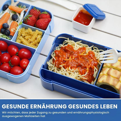 Bugucat Brotdose Kinder Lunchbox Auslaufsicher 1550ML 6