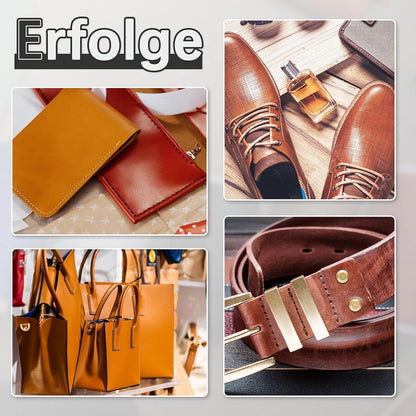 Leder Faden Set, 150D Wachsfaden, Ledernähgarn mit