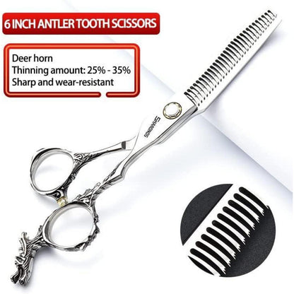 Professionelle Friseurschere 6 Zoll Edelstahl Set