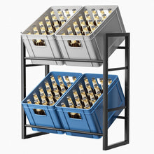 Getränkekistenregal 4 Kasten freistehend Bierregal Getränkeregal