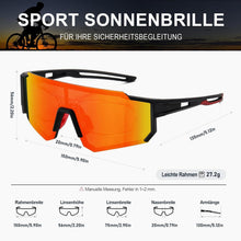Polarisierte Sportbrille für Damen und Herren – UV400