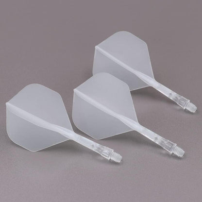 Dartschaft und Flight Set ROST T19, Standardform, 3er-Set