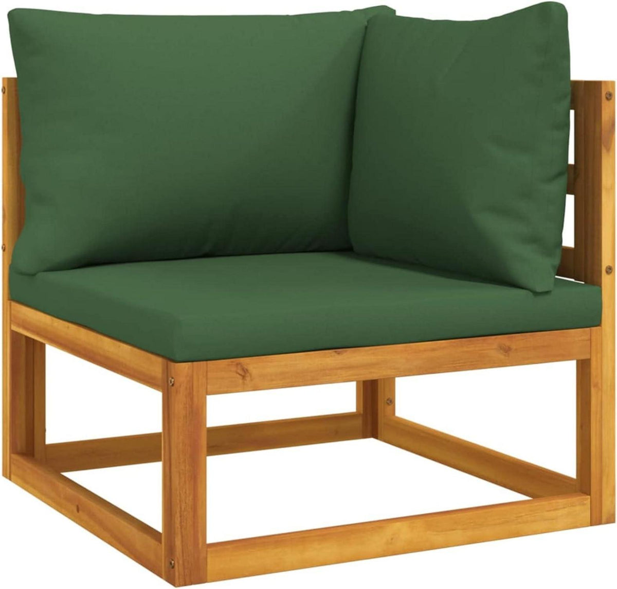 Festnight Lounge Gartenmöbel Set Holz Akazie 5-tlg Sitzgarnitur Outdoor Sofa Tisch