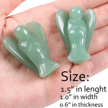 Schutzengel Figur Grün Aventurin Heilkristall Geschenk