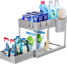 Unter Waschbecken Regal 2 Etagen Standregal Küchen Organizer