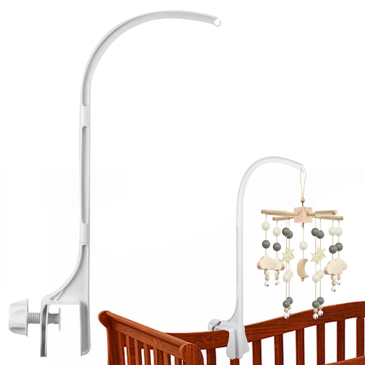 Baby Mobile Halterung Kinderbett Spielzeughalter Wickeltisch sichere