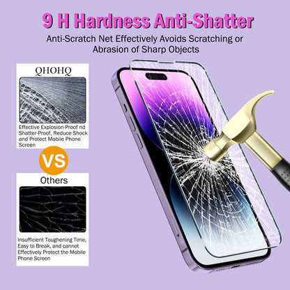 Panzer Schutz Glas iPhone 14 Pro Max 6.7 Kameraschutz HD Folie