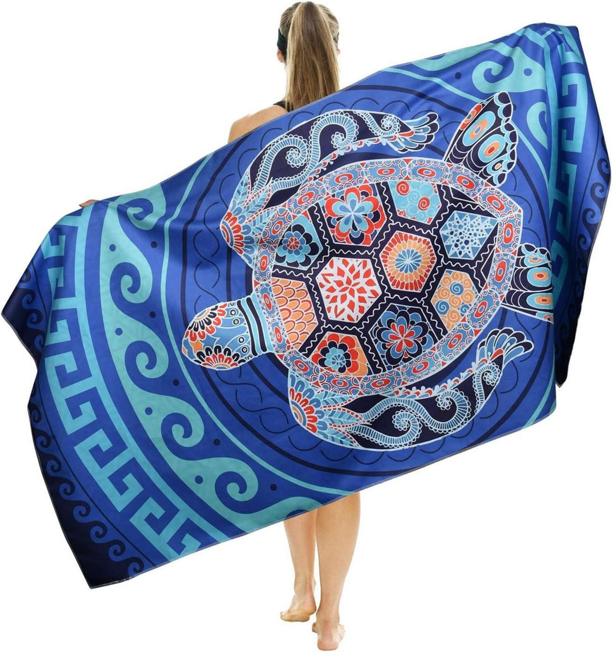 Mikrofaser Strandtuch 160x80cm Schnell Trocknend Badetuch