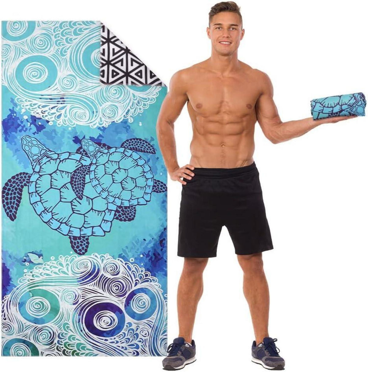 Strandtuch Mikrofaser Schnell Trocknende Badetuch 160x80cm