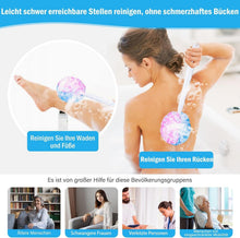 Duschschwamm Set Badeschwamm Peeling Schwamm Rückenbürste