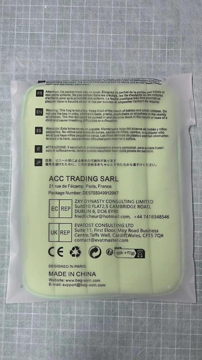 Laptop Hülle Tasche 14 Zoll TSA Wasserdicht Schutzhülle 4-lagiger Schutz Grün