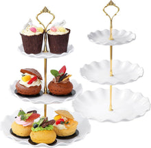 3-stöckiger Cupcake Ständer Serviertablett Hochzeit Party Display
