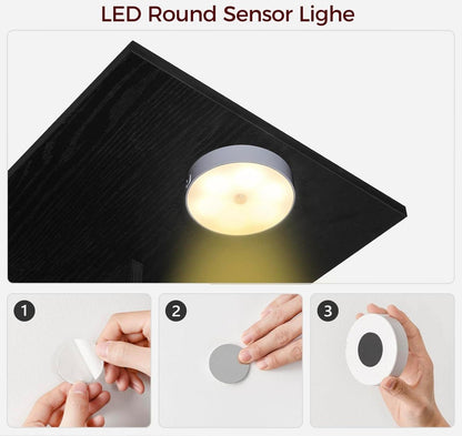 MAHANCRIS Couchtisch LED-Ladestation Beistelltisch Ablagen Schwarz