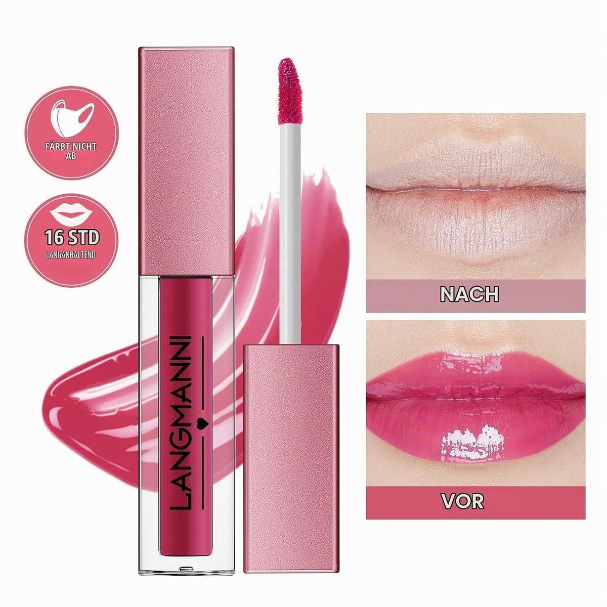 12er Lipgloss Set – Langanhaltend & Feuchtigkeitsspendend