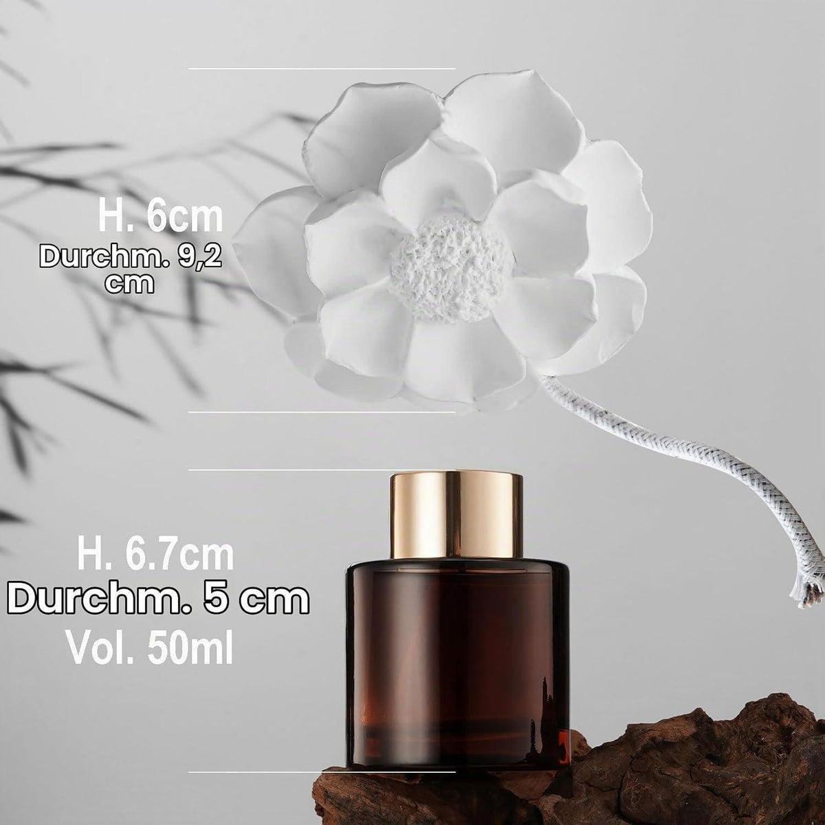 Ätherisches Öl Diffusor Set - Zitrus Sonne | 60 Tage Duft