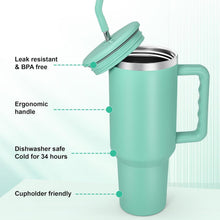 AGH life 40oz Thermobecher mit Griff, doppelwandiger