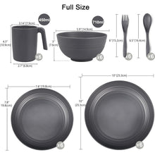 Kunststoff Geschirrset 36tlg. | Camping & Outdoor Service