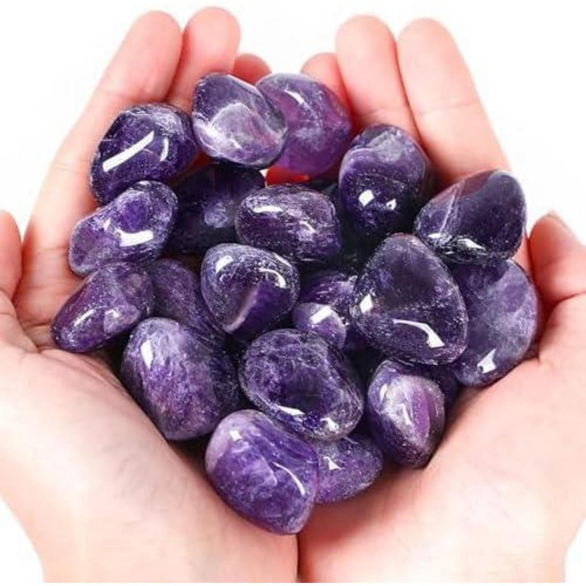 Amethyst Kristalle 100g – Natürliche Schmucksteine für Chakra & Schmuck