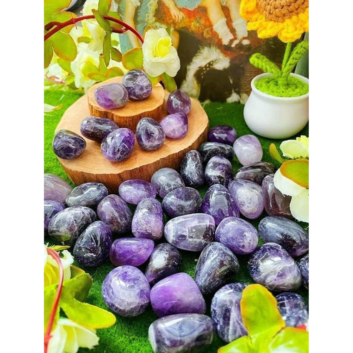 Amethyst Kristalle 100g – Natürliche Schmucksteine für Chakra & Schmuck