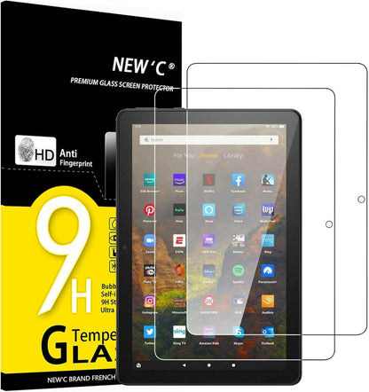 Panzer Schutz Glas für Amazon Fire HD 10 11. Generation, 9H Härte