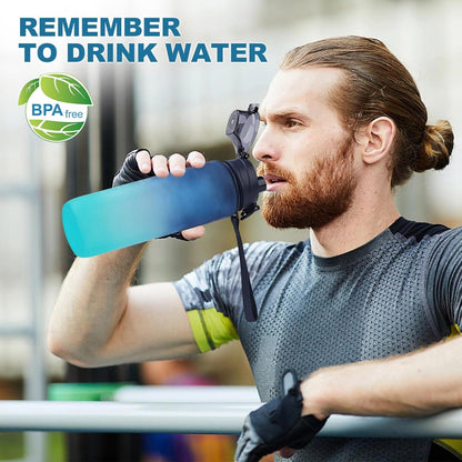 Sport Trinkflasche 1L BPA Frei Tritan Wasserflasche