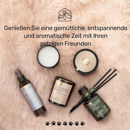 Duftkerze für Haustierliebhaber, Geruchseliminator, Lavendel Zeder