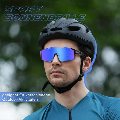 Sportbrille mit UV400 Schutz und Wechselgläsern