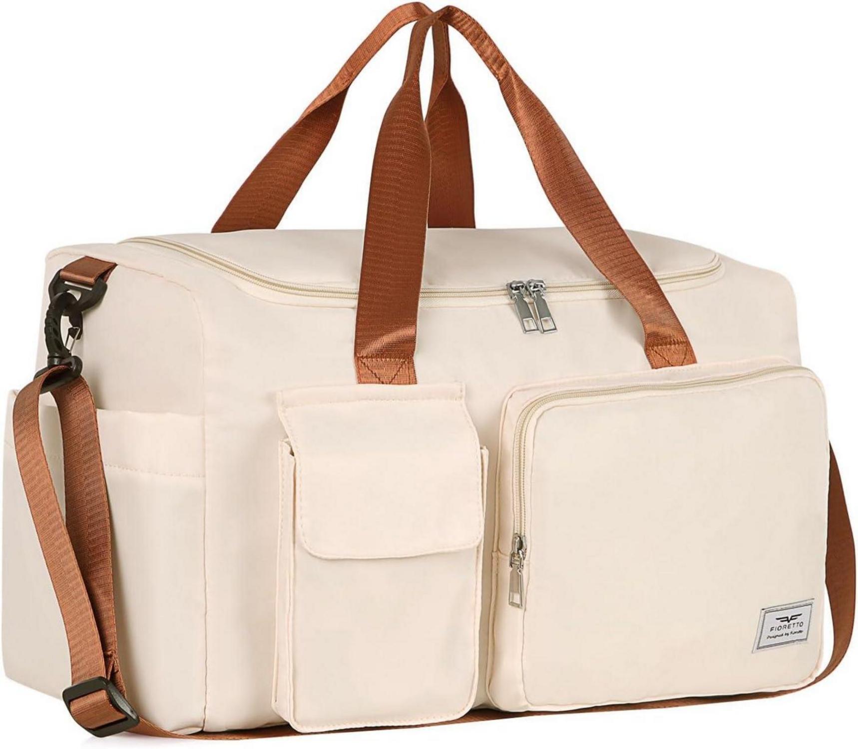 Sporttasche 35L: Faltbare Reisetasche mit Schuh- und Nassfach