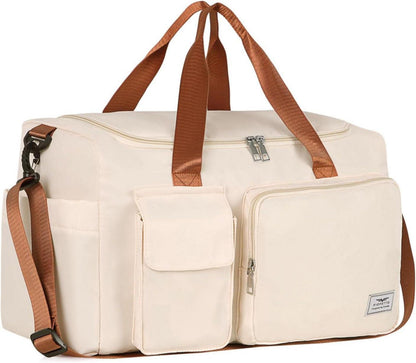 Sporttasche 35L: Faltbare Reisetasche mit Schuh- und Nassfach