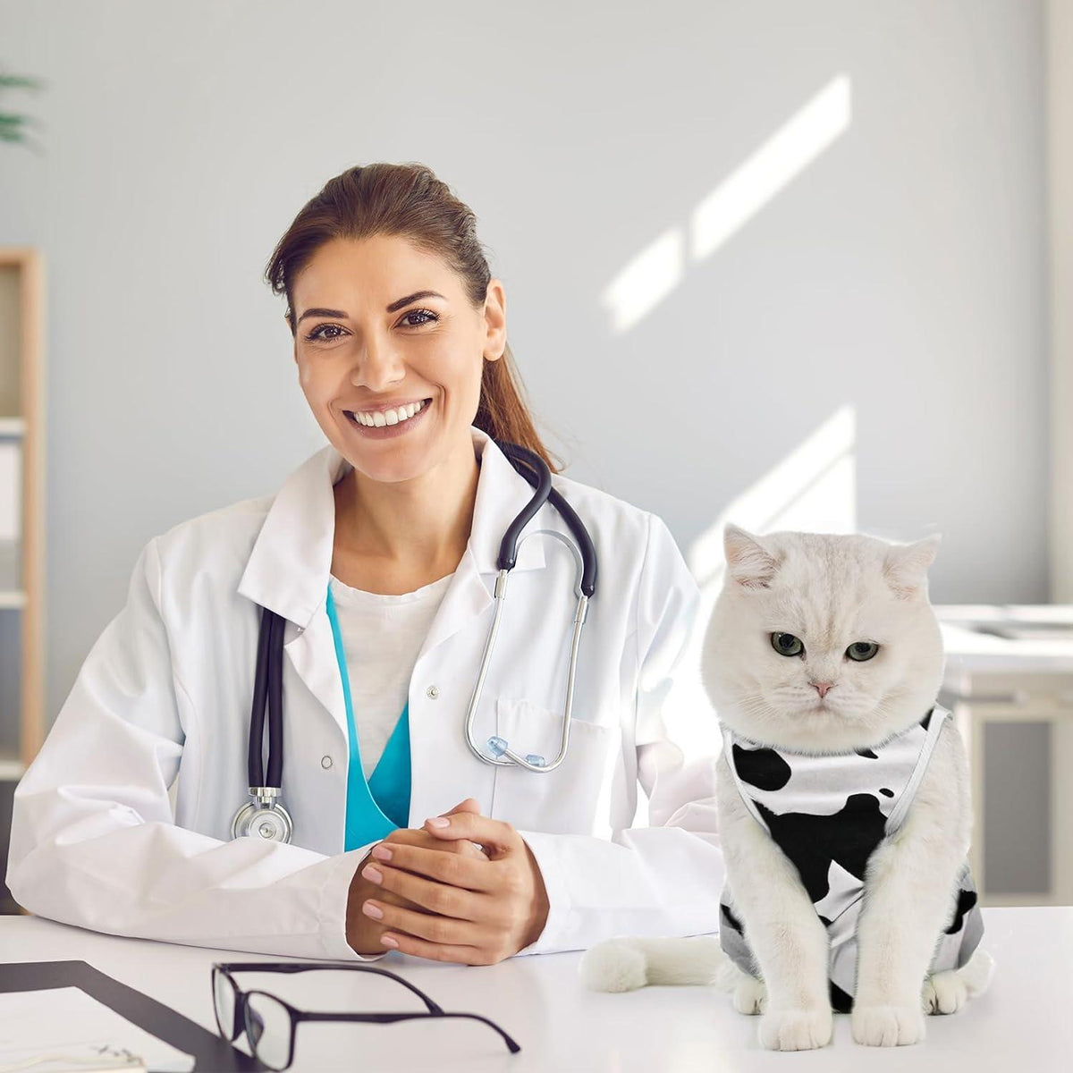 Katzenbody Erholungsanzug Modal Recovery Kastration Spay
