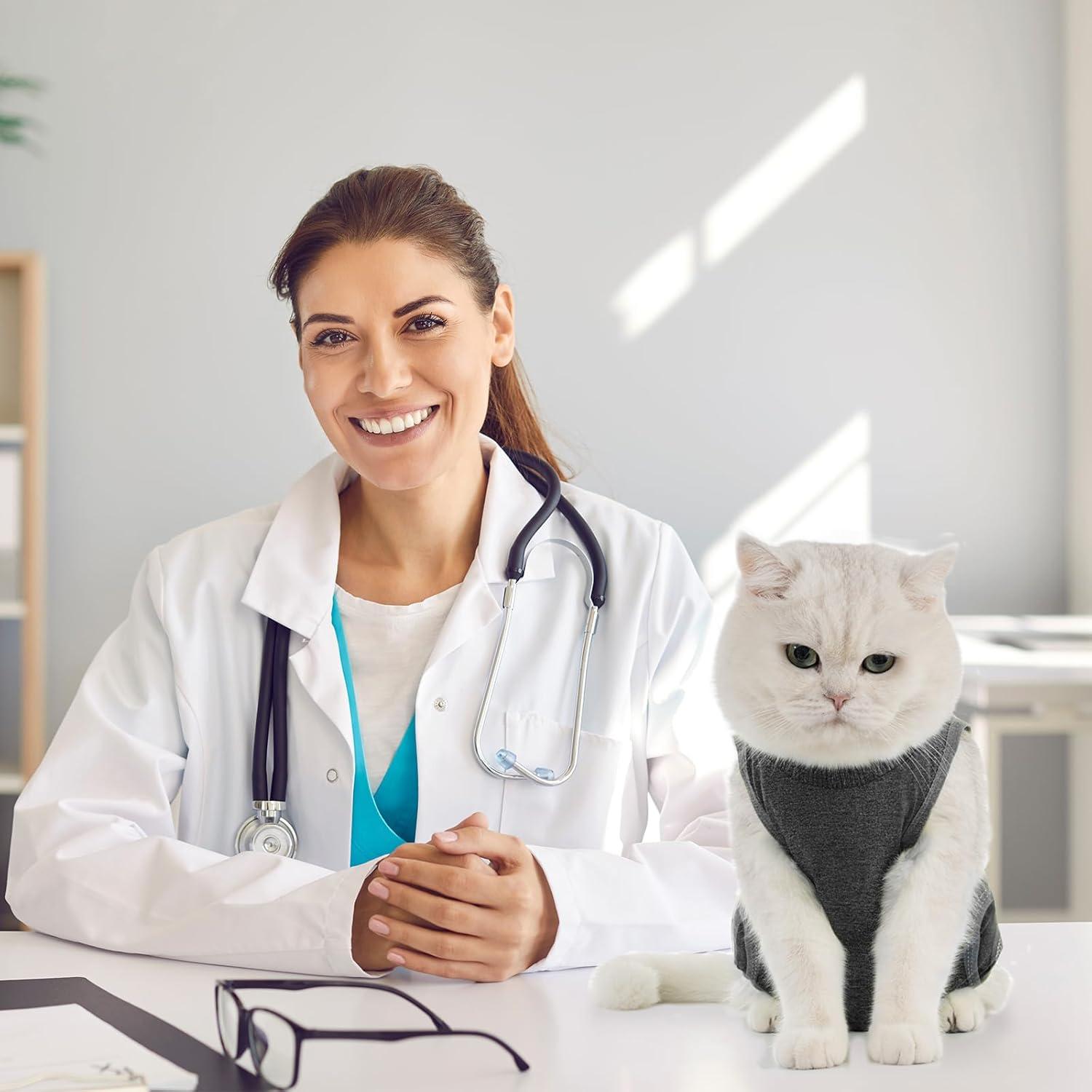 Katzenbody Erholungsanzug Modal Kastration Spay Entwöhnung Leckschutz