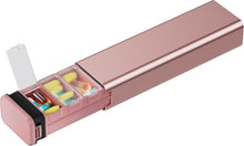 Tablettenbox 7 Tage Aluminium Pillendose Vitamine Medikamente
