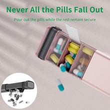Tablettenbox 7 Tage Aluminium Pillenbox Vitamine Medikamente