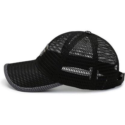 YAMEE Baseball Cap Herren Sommer Mesh Atmungsaktiv